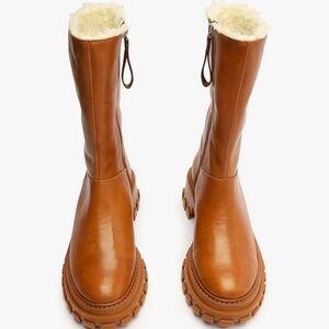 Schultz Leather Boots Brand New